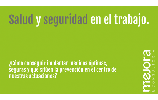Salud y seguridad en el trabajo